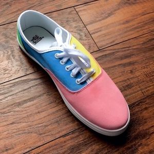 Revamped Color block Tennis Shoes